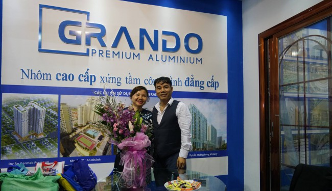 Grando tại triển lãm Vietbuild 2017