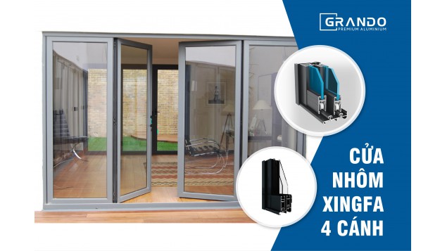 CỬA NHÔM XINGFA - LỰA CHỌN CHO CÁC CÔNG TRÌNH HIỆN ĐẠI