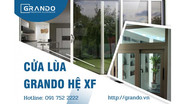 Cửa lùa nhôm Xingfa và những tính năng vô cùng tiện ích