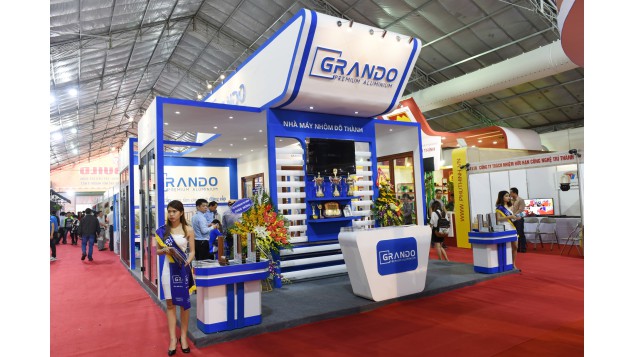 NHÔM ĐÔ THÀNH THAM DỰ HỘI CHỢ TRIỂN LÃM VIETBUILD 2017