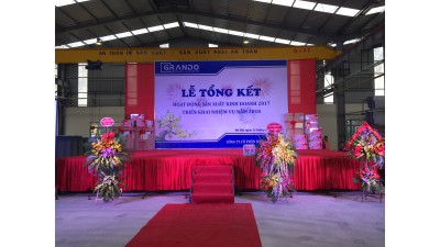 LỄ TỔNG KẾT HOẠT ĐỘNG SẢN XUẤT KINH DOANH NĂM 2017