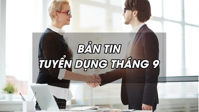 Thông báo tuyển dụng tháng 9/2020