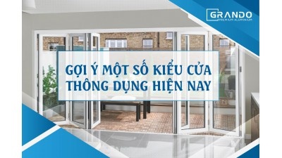 RECOMMENDING SOME CURRENT TYPES OF ALUMINUM DOORS