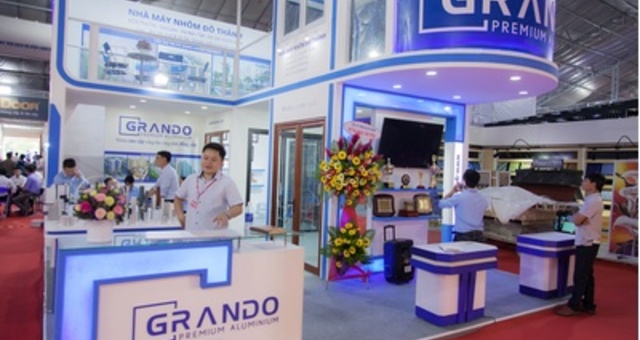 Impressed by Grando's classy booth at Vietbuild 2018 HCMC