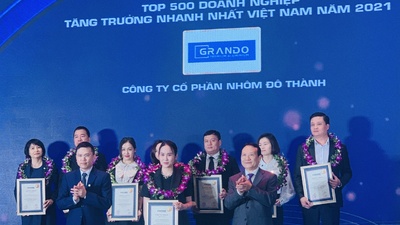 Vượt qua gần 1 triệu doanh nghiệp, GRANDO tự hào ghi danh tại top 500 doanh nghiệp tăng trưởng nhanh nhất Việt Nam 2021