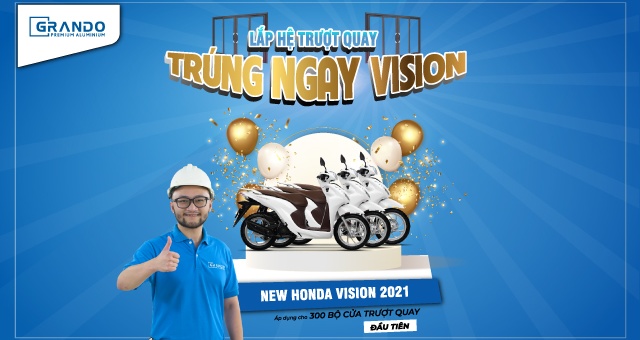 Thể lệ chương trình “LẮP HỆ TRƯỢT QUAY – TRÚNG NGAY VISION”