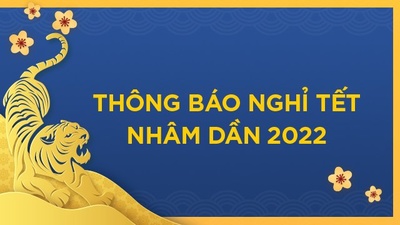 GRANDO THÔNG BÁO NGHỈ TẾT NHÂM DẦN 2022