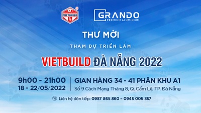 Thư mời tham dự triển lãm Vietbuild Đà Nẵng 2022