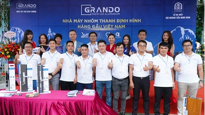 Grando đồng hành cùng sự phát triển của Hội ngành cửa Ninh Bình