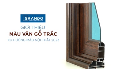 Grando chính thức ra mắt Màu Vân Gỗ Trắc giống đến 98% gỗ trắc tự nhiên