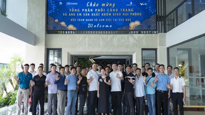 Grando chào đón Tổng kho Cảnh Trang và anh em xưởng sản xuất tại hải phòng đến tham quan nhà máy