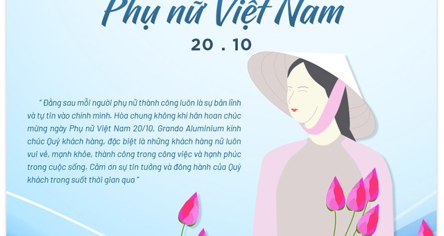 CHÚC MỪNG NGÀY PHỤ NỮ VIỆT NAM 20/10