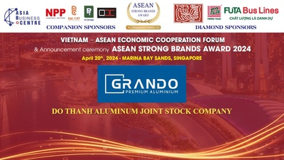 Grando vinh dự nhận cú đúp giải thưởng tại "thương hiệu mạnh Asean 2024"