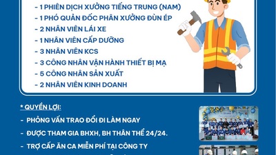 GRANDO TUYỂN DỤNG THÁNG 6