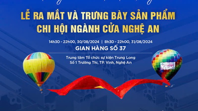 Thư mời tham quan triển lãm tại lễ ra mắt và trưng bày sản phẩm HHCVN – Chi hội cửa Nghệ An