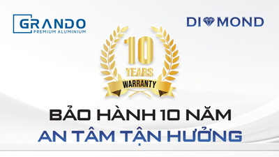 Grando Diamond | bảo hành 10 năm – An tâm tận hưởng