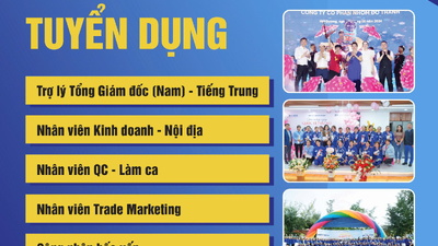 Grando thông báo tuyển dụng nhiều vị trí tháng 3