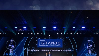 GRANDO – Nhôm Đô Thành vinh dự được vinh danh "Nơi làm việc tốt nhất Châu Á"