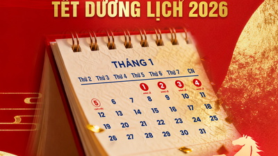 Thông báo nghỉ tết dương lịch 2026 – Grando Aluminium 