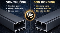 Lý do nhiều xưởng cửa hiện nay ưu tiên sử dụng nhôm sơn Metallic Bonding?