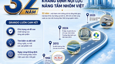  32 NĂM GRANDO – KHẲNG ĐỊNH NỘI LỰC, NÂNG TẦM NHÔM VIỆT