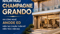 Nhôm champagne Grando – khi công nghệ anode ed kiến tạo chuẩn thẩm mỹ kiến trúc hiện đại