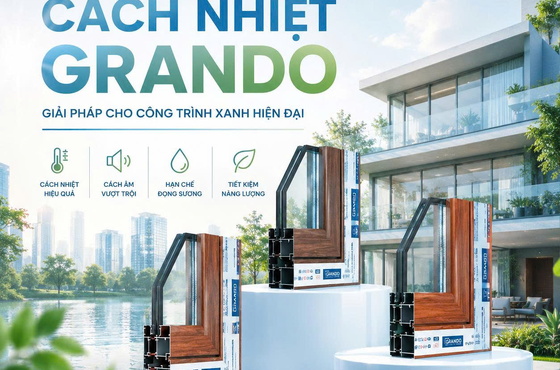Vì Sao Nhôm Cầu Cách Nhiệt Grando Được Ưa Chuộng Trong Các Công Trình Xanh?