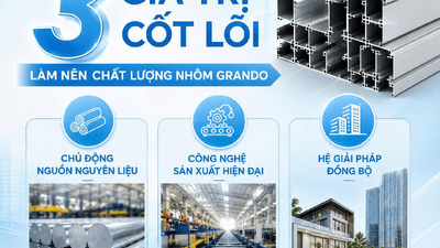 3 giá trị cốt lõi làm nên chất lượng nhôm Grando