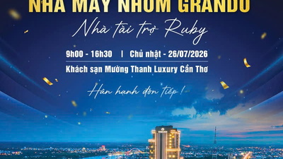 GRANDO - nhà tài trợ ruby triển lãm ngành cửa thành phố Cần Thơ 2026