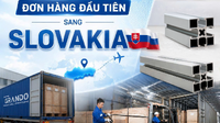 Grando xuất khẩu thành công đơn hàng khung giá đỡ máy công nghiệp đầu tiên sang Slovakia