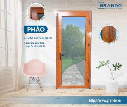 nhôm thanh định hình, hệ phào trang trí Grando